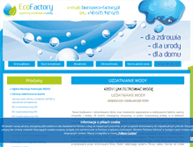 Tablet Screenshot of eco-factory.pl
